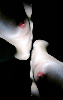 Dos torsos de mujeres desnudas Fotografía Erótica de Manuel Laval