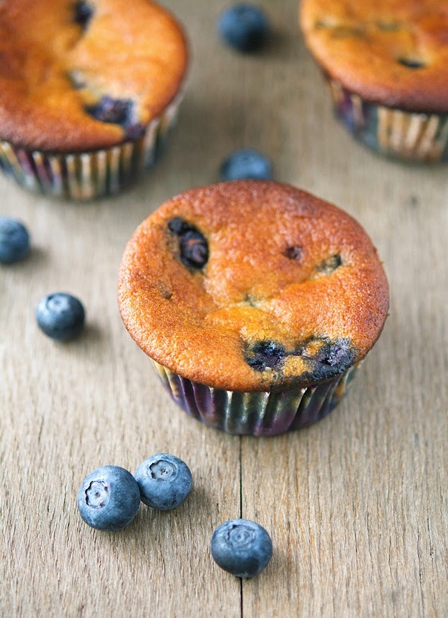 Blueberry Muffins (Vegan and Paleo)