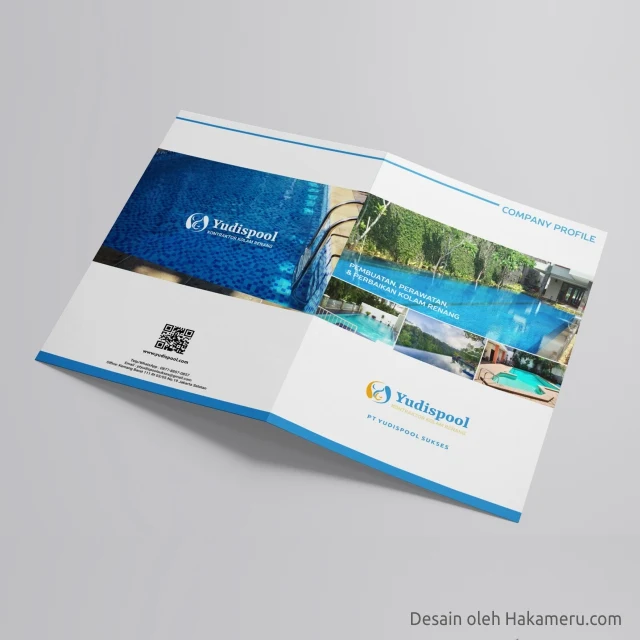 Desain Company Profile Perusahaan Kolam Renang Swimming Pool