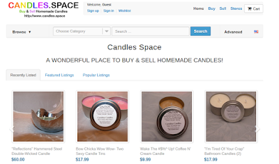 Candles.Space: Buy & Sell Handmade Candles!