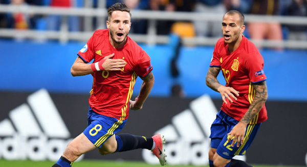 Sandro se mete con España Sub-21 en la final del Europeo