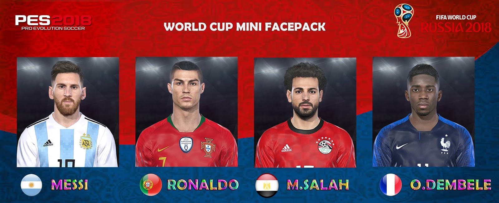 PES 18, FIFA WORLD CUP 2018 RUSSIA, ANDROID