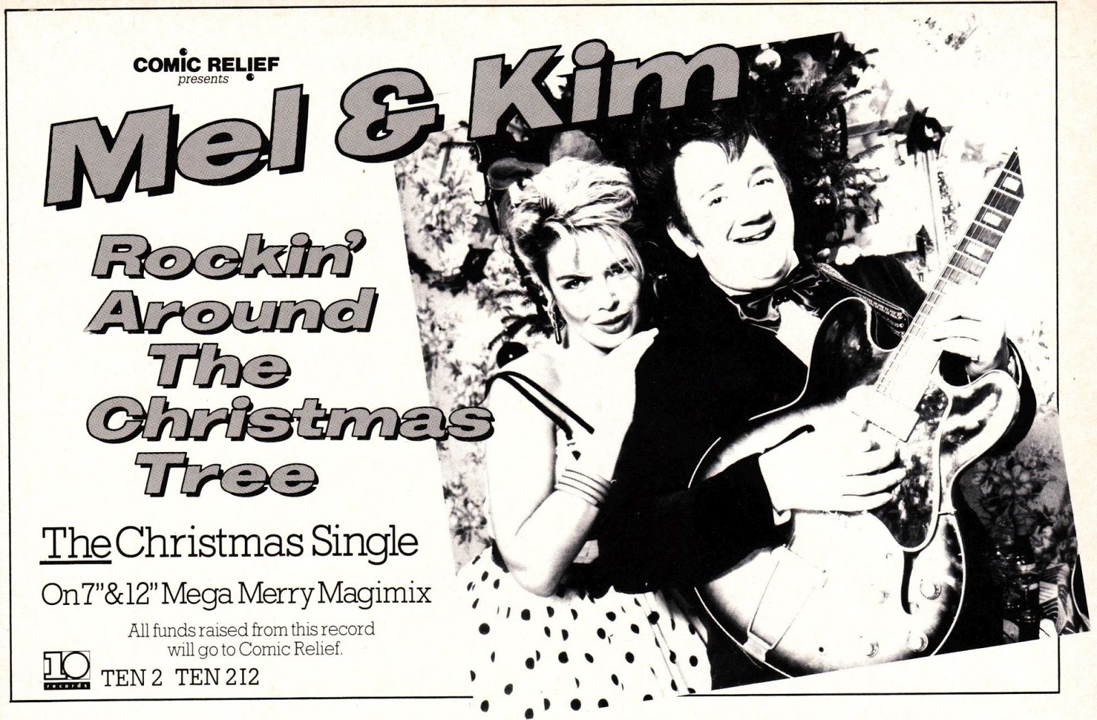Top Of The Pops 80s: Kim Wilde & Mel Smith - Rocking Around The Christmas Tree - 1987