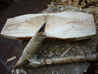 spoon carving first steps