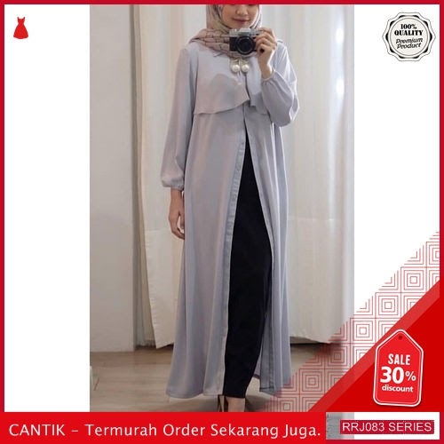 Jual RRJ083D87 Dress Nindana Maxy Wanita Sk Terbaru Trendy BMGShop