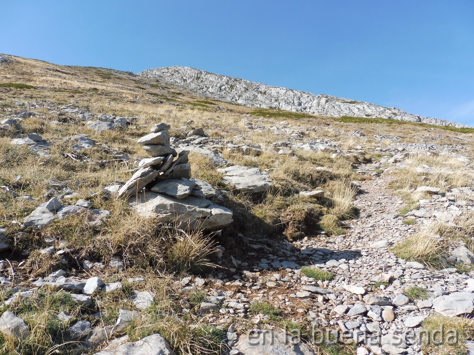 en la buena senda Peña Redonda