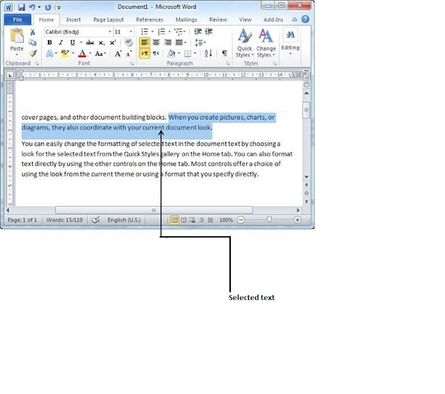 How to work in Microsoft word.