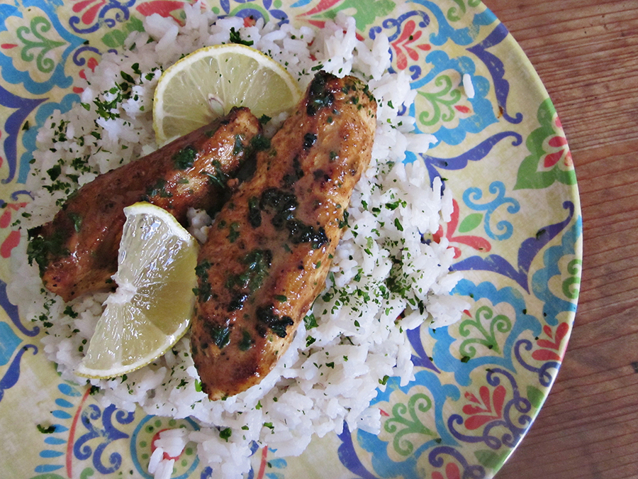 macerar pollo con leche y limon