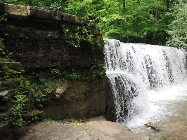 Hidden Falls in Nerstrand Big Woods State Park. Photo credit Erin of Due Midwest.