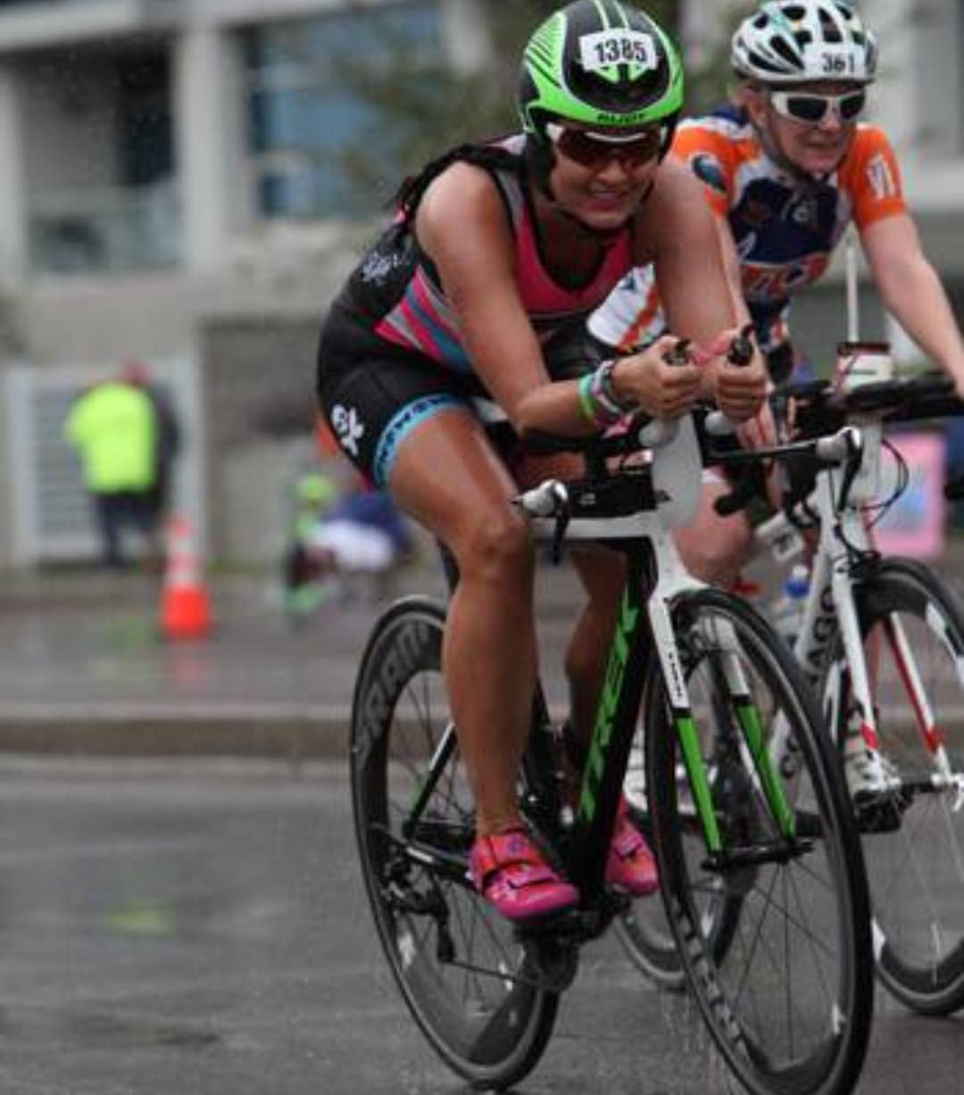 Her Calves Muscle Legs Female Cyclist Calves