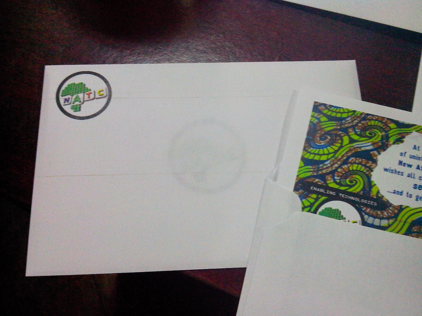 Notes on an IT Company: Printing the Christmas cards