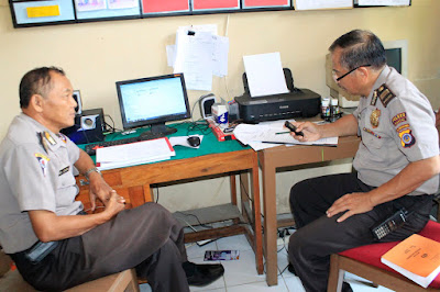 Supervisi Sat Binmas Polres Bantul ke Unit Binmas Polsek Pajangan