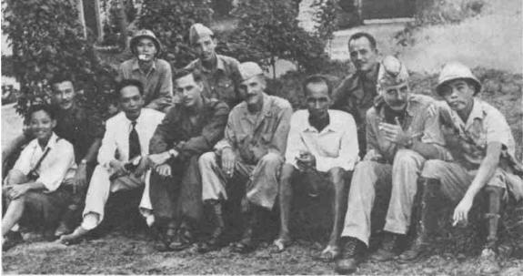 The O.S.S. Deer Team with Viet Minh