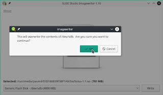 Membuat Bootable Flashdisk pada OpenSUSE dan Manjaro