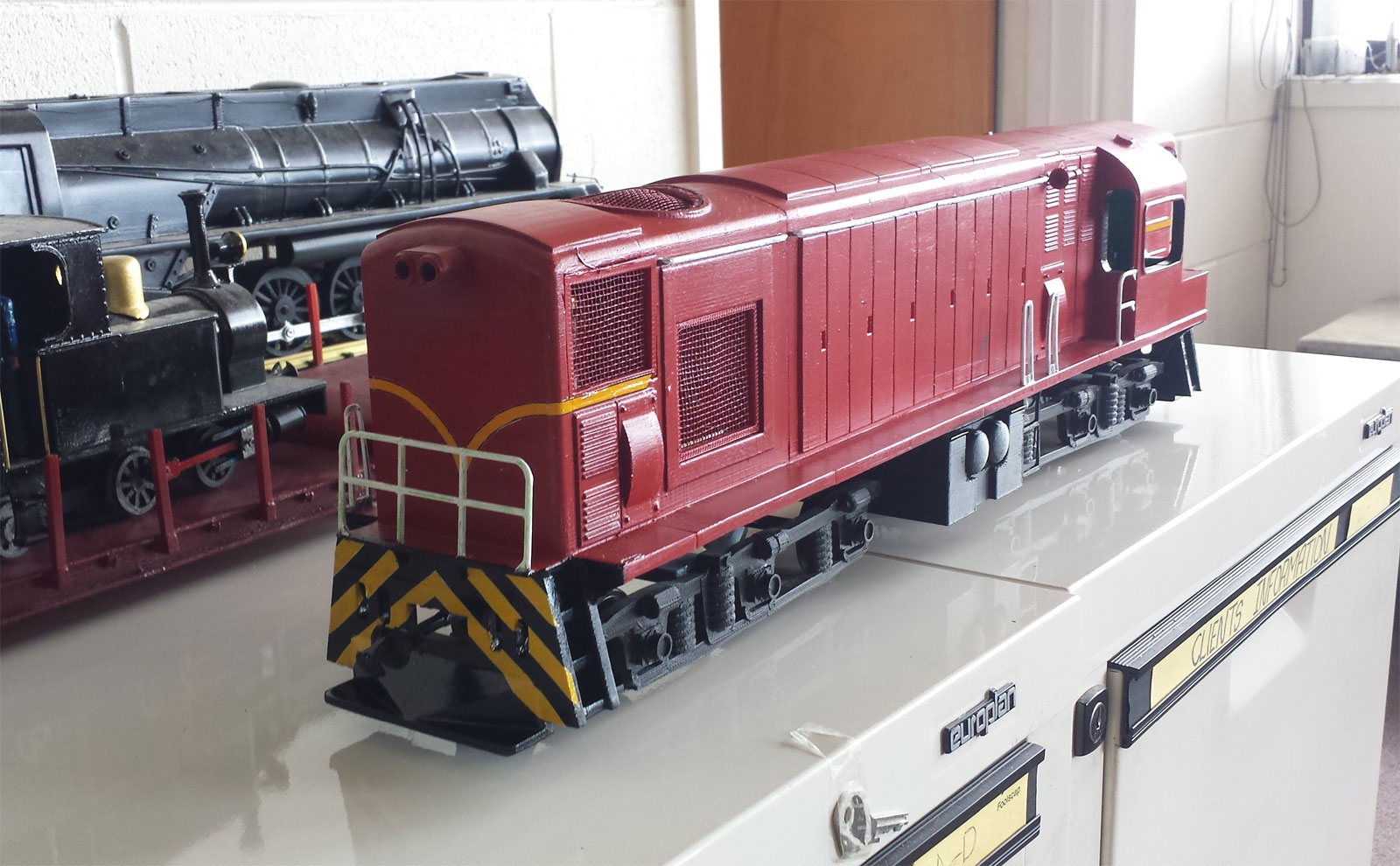 New Zealand Railway Models (Kiwi Trains) 124 DI Class