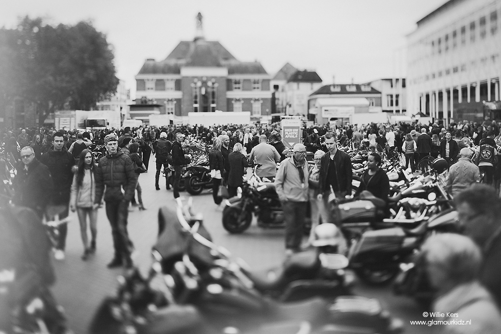 Images of the Dutch Harley Biker festival 2015 in Apeldoorn The Netherlands