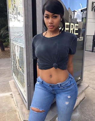 Brittany Campbelle in blue jeans