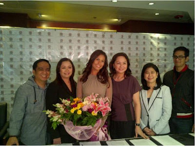Iza Calzado ABS-CBN contract signing
