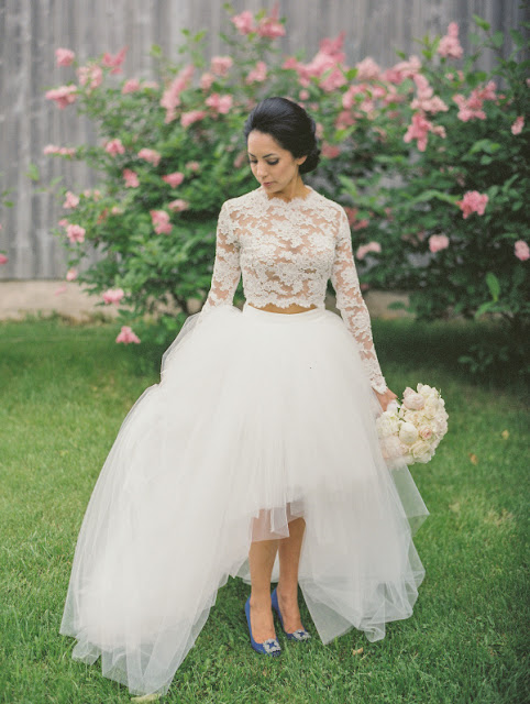 bridal two piece set