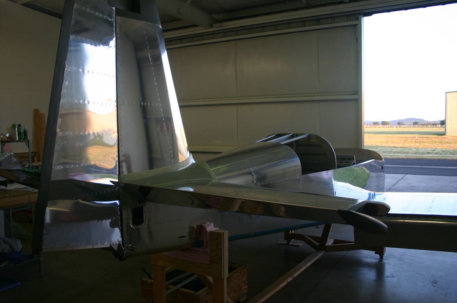 From the Maplewoods workshop: Steve's RV7 project: Flaps, seats and rudder