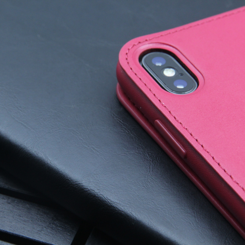 Official Original Wallet Flip Leather Folio Case for Apple iPhone X