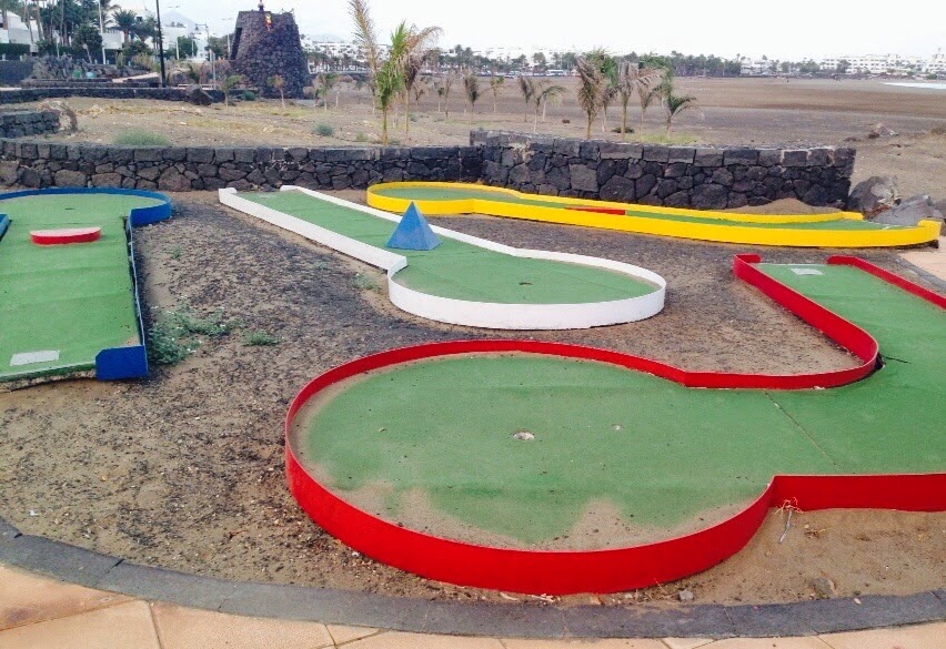 Crazy Golf in Puerto del Carmen, Lanzarote