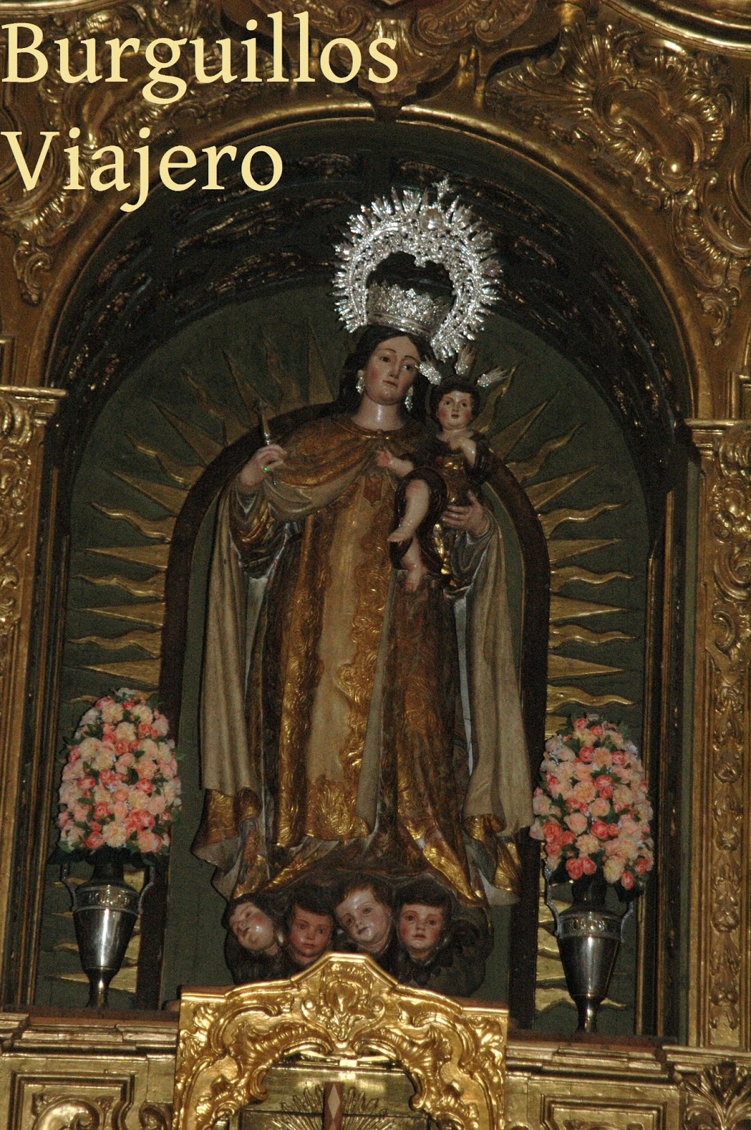 EL VISO DEL ALCOR, Sevilla. Virgen de la Merced del retablo mayor 