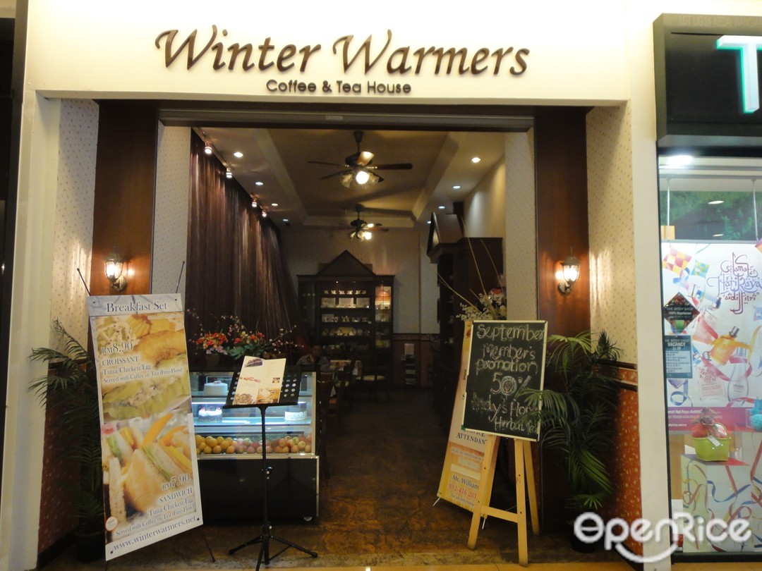 Lepak ala English Style Winter Warmers Coffee & Tea House Mellya Crayola