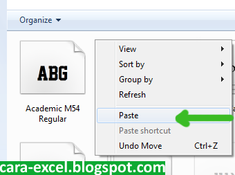 Cara Install Font Windows Cara Install Font Windows