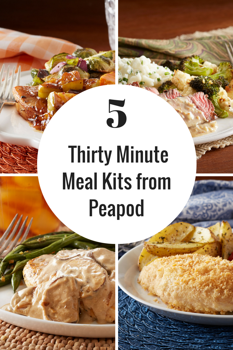 Easy Meals with NEW Peapod Meal Kits