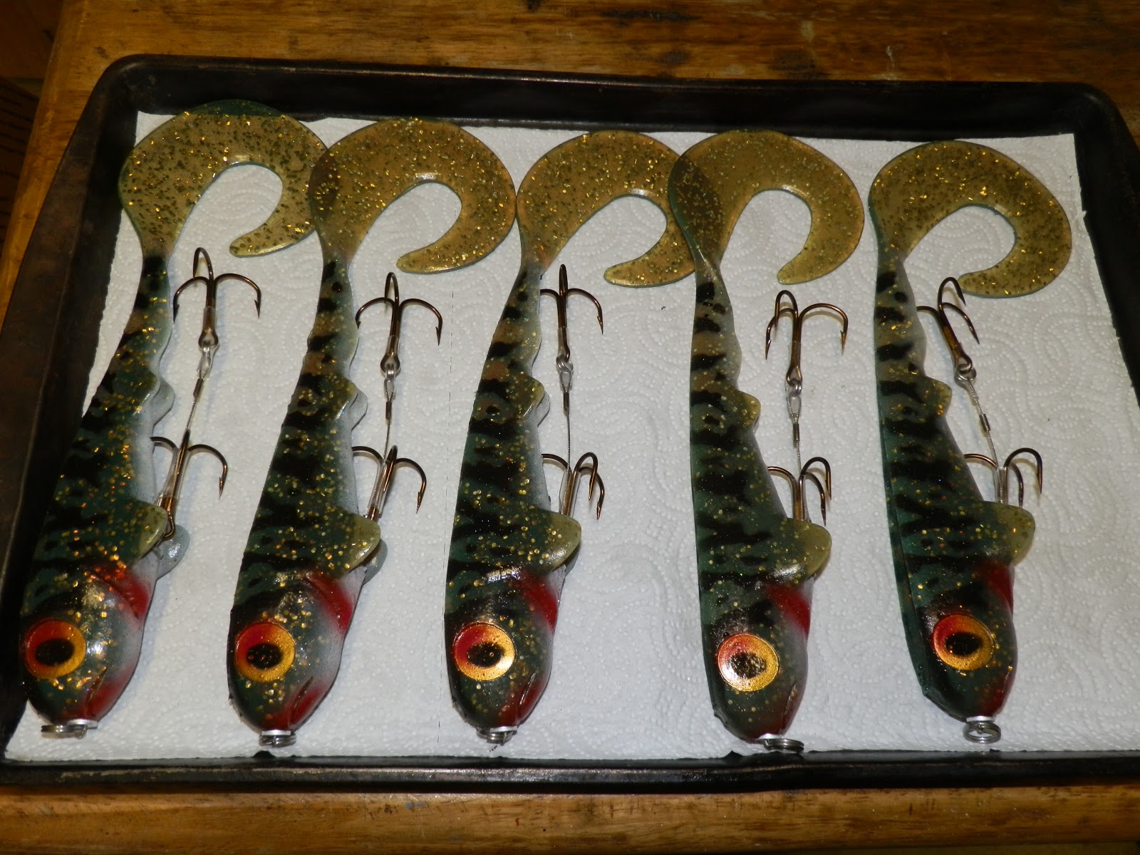 Boggs Custom Lures Motor oil Smallmouth