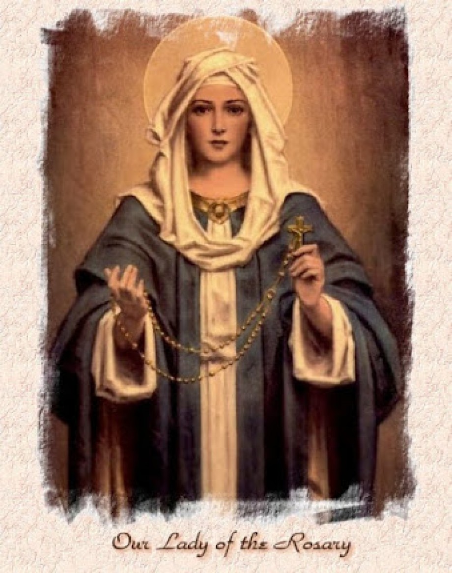 Click on Mary For Online Rosary