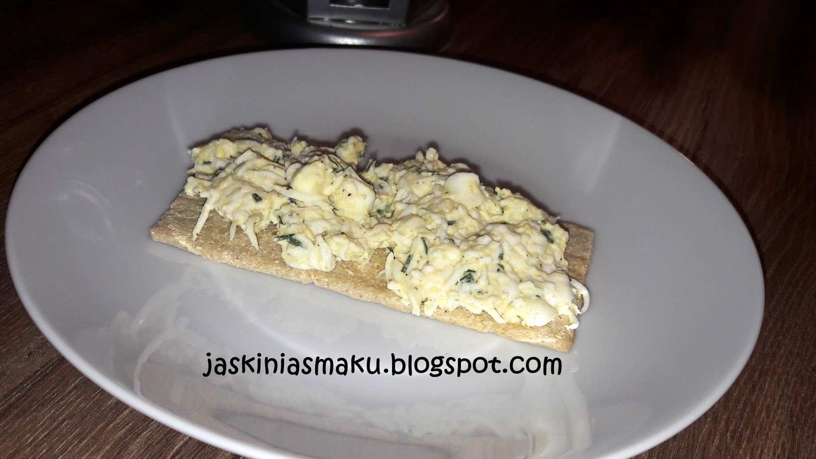 Jaskinia Smaku Dietetyczna pasta jajeczna z serkiem wiejskim