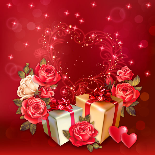 PSD Packgrounds free Download, PSD Wedding and Love Backgrounds, تحميل خلفية هدية الورود المفضله مفتوحه للفوتوشوب, PSD Favorite Roses Gifts Background,