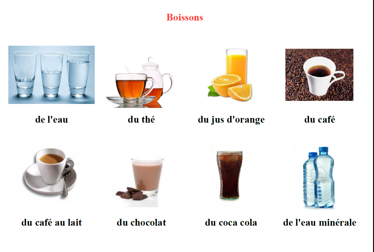Попит на английском. Напитки на французском языке. Еда и напитки на французском языке. Посуда на французском языке. Французские напитки.