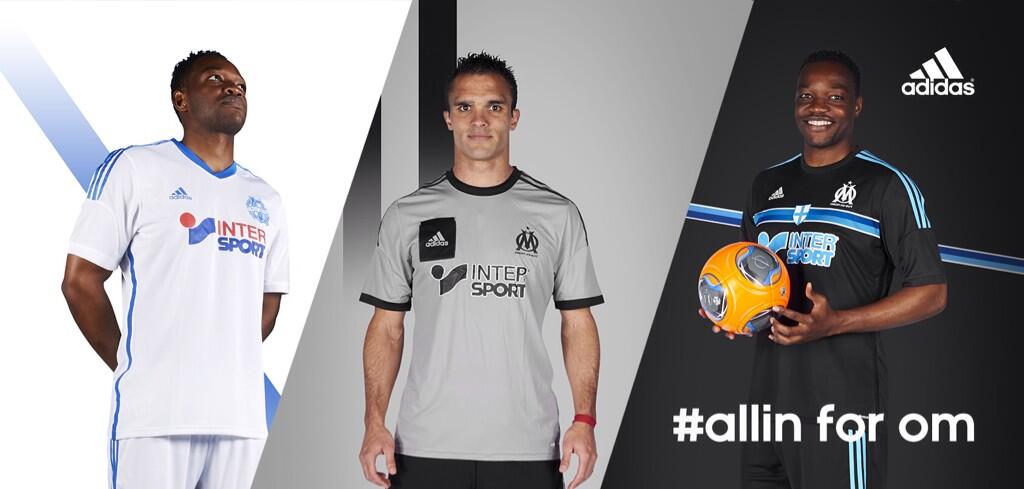 Olympique Marseille 14-15 Home, Away and Third Kits Released - Footy ...