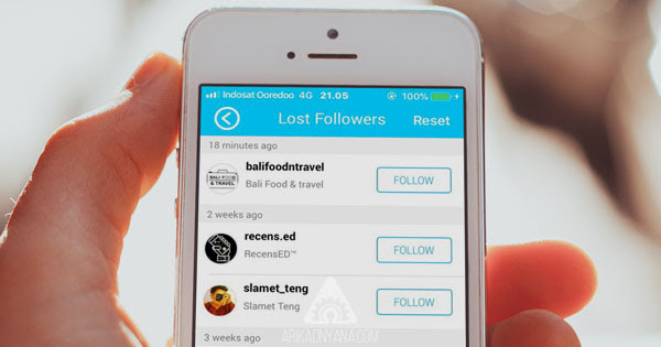 2 Cara Mengetahui Siapa Saja Yang Unfollow Instagram Kita