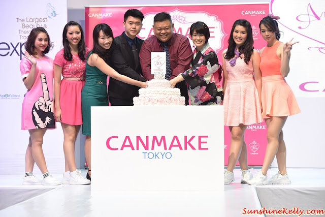 Tokyo Latest Makeup Trends, CANMAKE Tokyo, Canmake, Canmake 30th Anniversary, Beauty Expo 2015, kawaii look, Glossy Shinny, Colour Coordinate