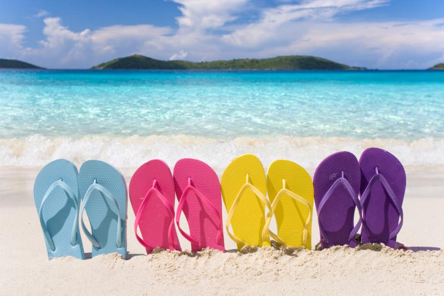 best flip flops for pool