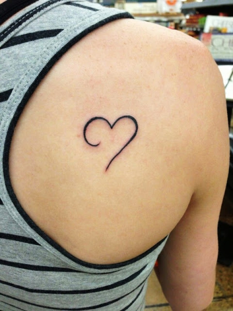 Tatuagens de coração para as mulheres Tatuagens de coração para as mulheres