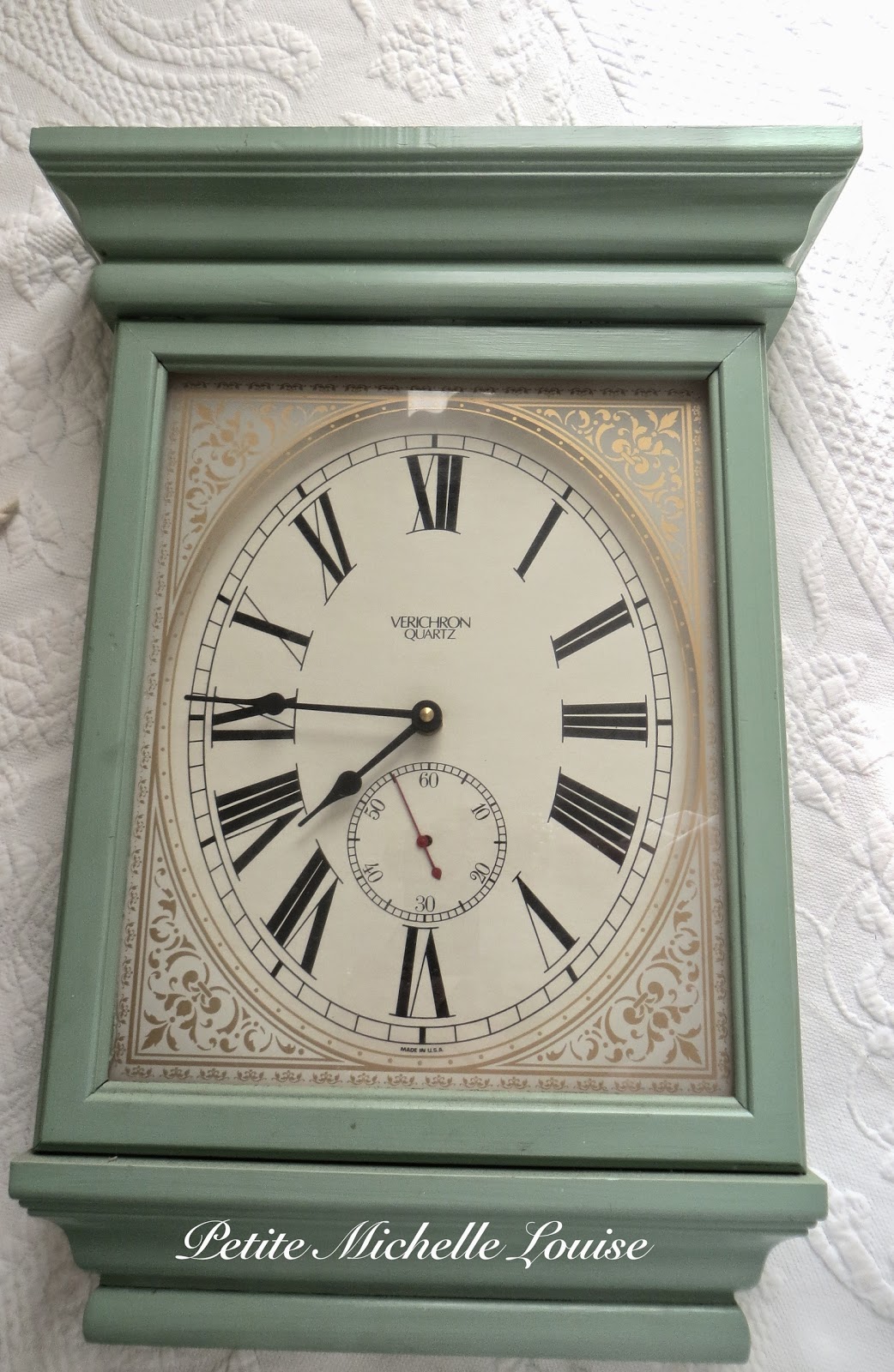 Petite Michelle Louise DIY Wall ClockTurnedShadowbox....
