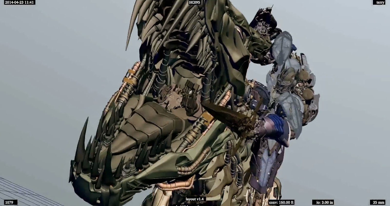 Transformers Age of Extinction VFX breakdown Creation Of The Dinobots