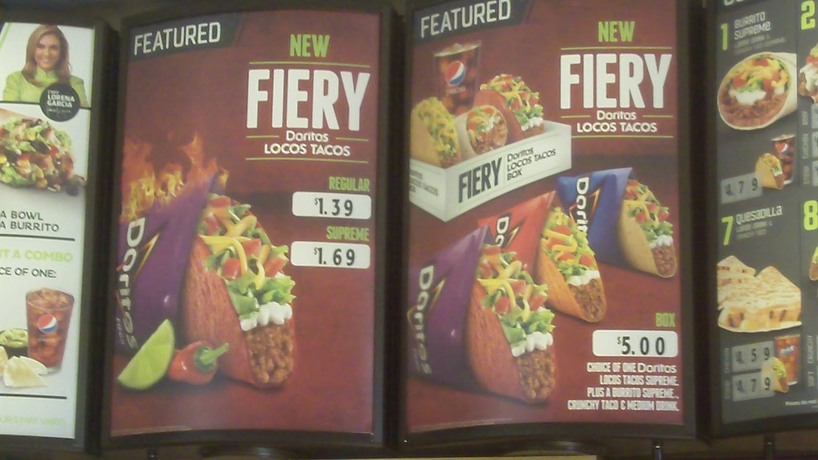 The New FIERY Doritos Locos Tacos from Taco Bell! THE IS IN