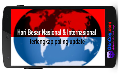 Hari Besar Nasional dan Internasional terlengkap paling update Hari Besar Nasional dan Internasional terlengkap paling update