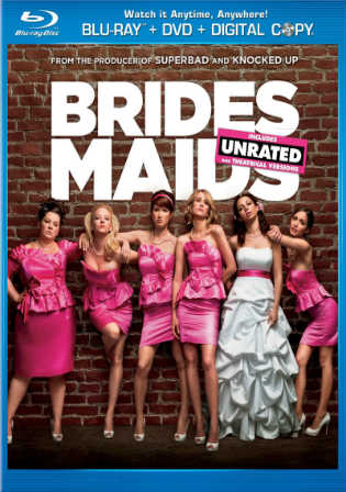 Bridesmaids 2011 BluRay 400Mb Hindi UNRATED Dual Audio 480p