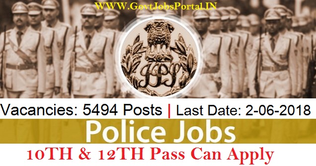 police jobs in india