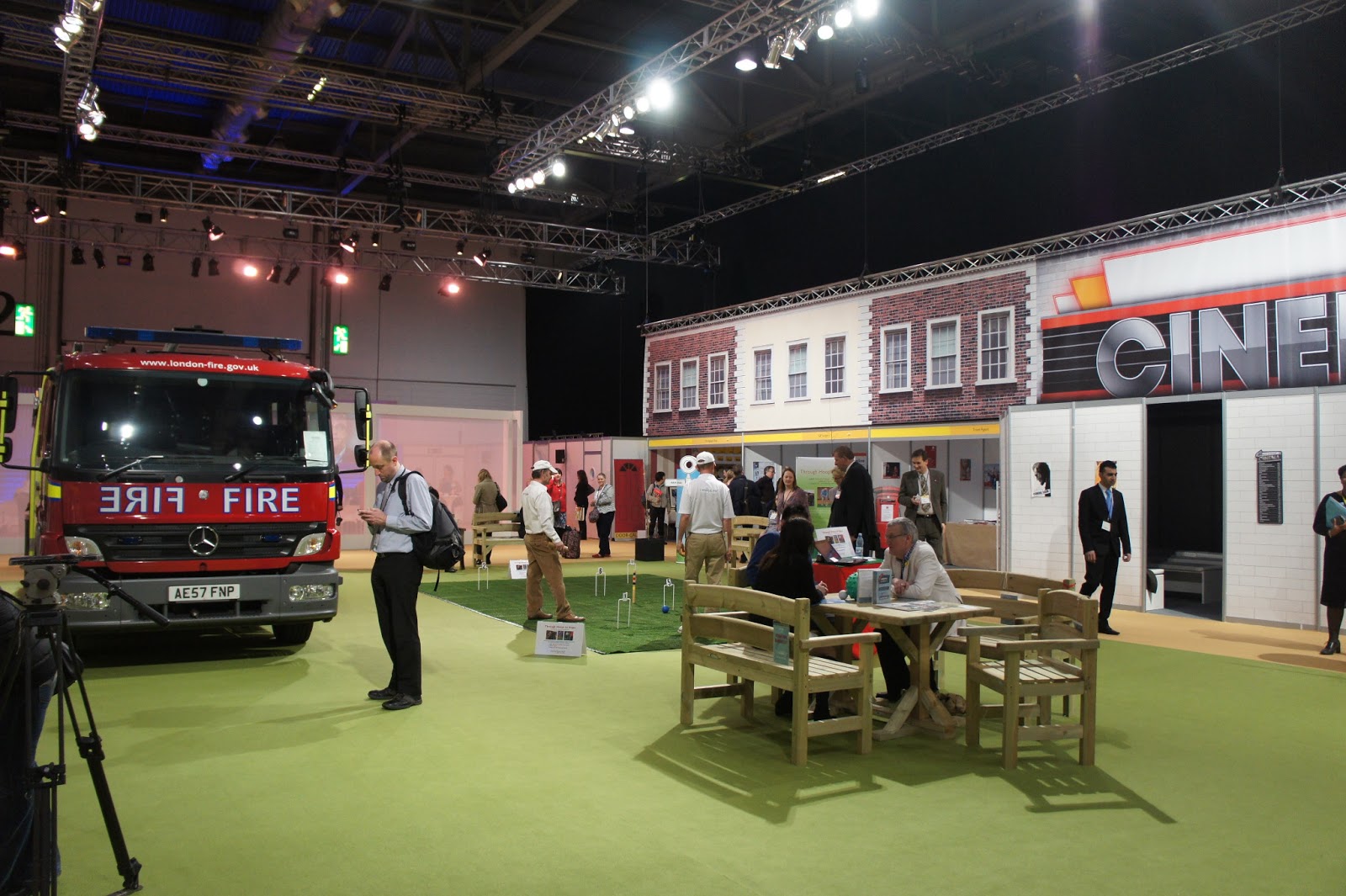 NHS Healthcare EXPO the Dementia Village Eccentric