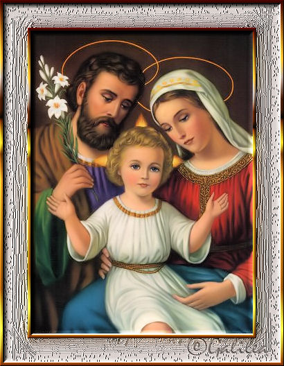 Santa María, Madre de Dios y Madre nuestra: Imágenes Sagrada Familia
