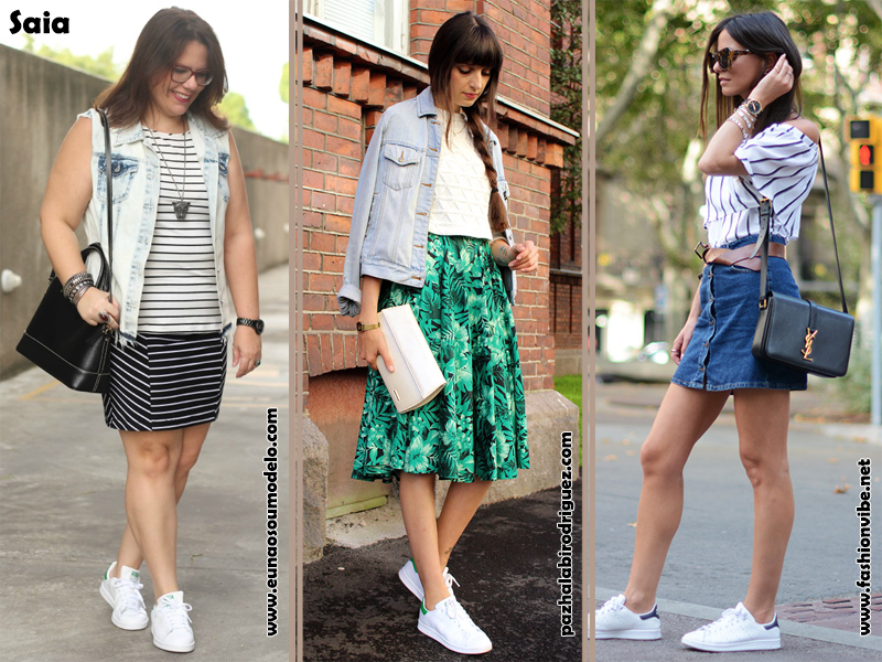 adidas superstar com saia