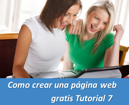 Como crear una página web gratis